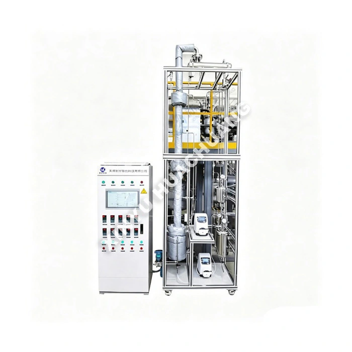 Tactus Screen Controlled continua distillationis Unit